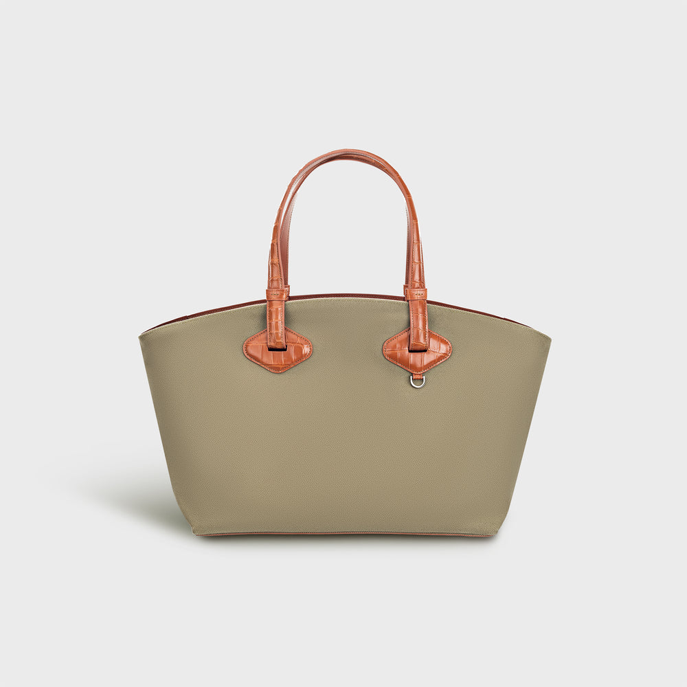 LARGE JADE CANVAS TOTE BAG