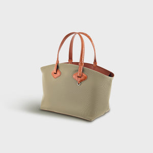 LARGE JADE CANVAS TOTE BAG