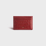 CLASSIC CROCODILE CARD HOLDER