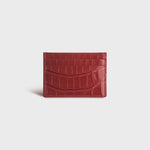 CLASSIC CROCODILE CARD HOLDER