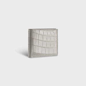 BI-FOLD CROCODILE WALLET
