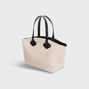 LARGE JADE CANVAS TOTE BAG