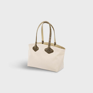 MEDIUM JADE CANVAS TOTE BAG