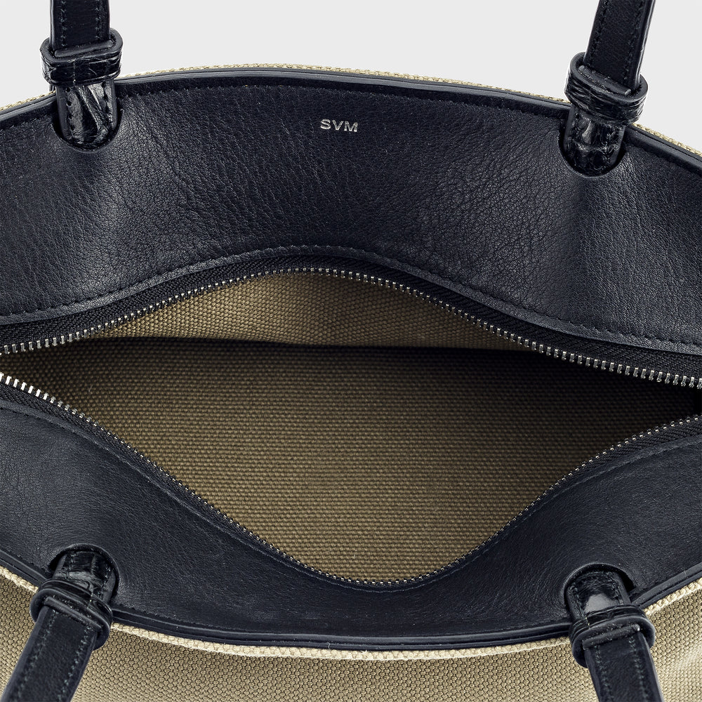 MEDIUM JADE CANVAS TOTE BAG