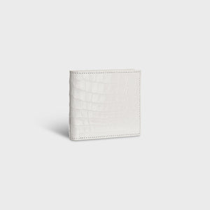 BI-FOLD CROCODILE WALLET