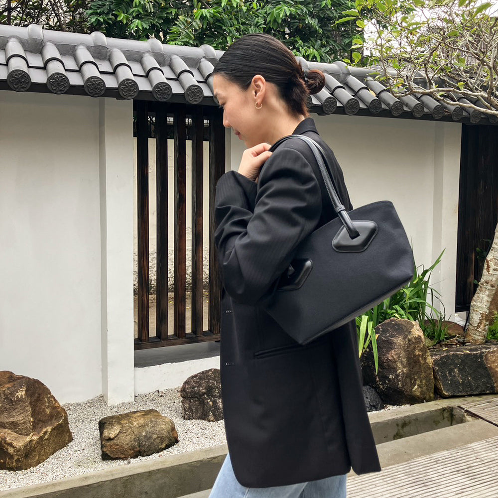 Small Jade Canvas Tote Bag - Box Edition