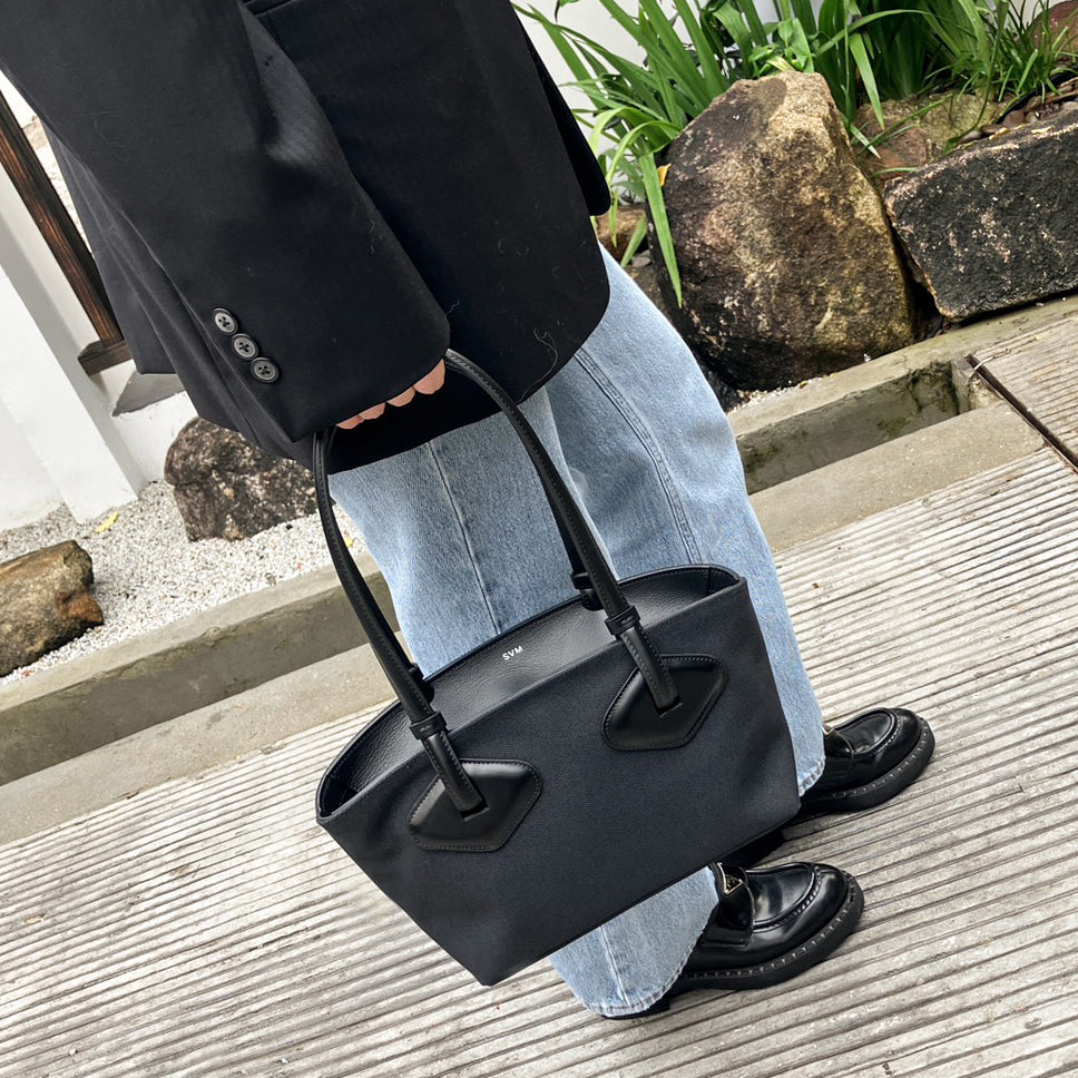 Small Jade Canvas Tote Bag - Box Edition