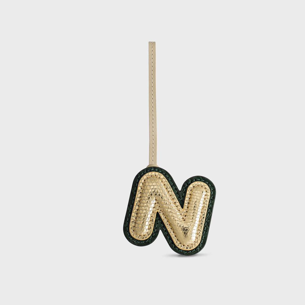 ALPHABET N KEYCHAIN